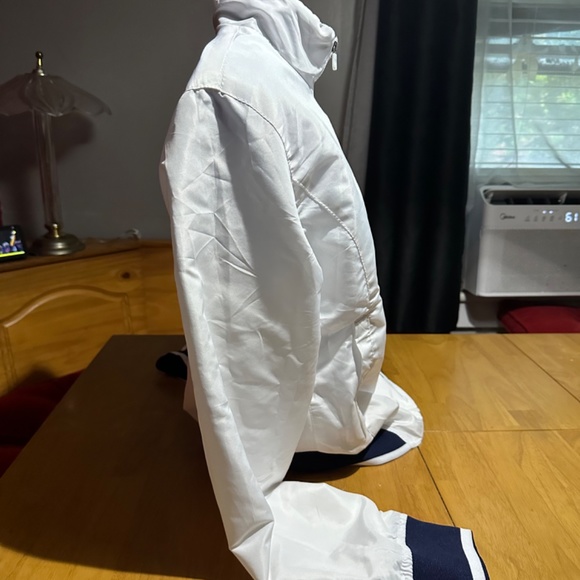 NWOT, US Polo Association jacket, white/navy, Men’s XXL - Picture 4 of 6